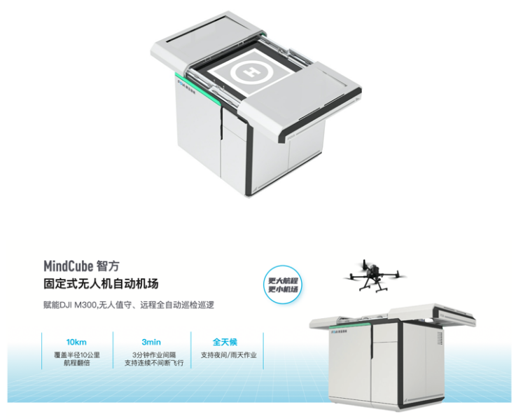 喜大普奔，K8凯发国际交通智能推出适配DJI-M300无人机自动机场